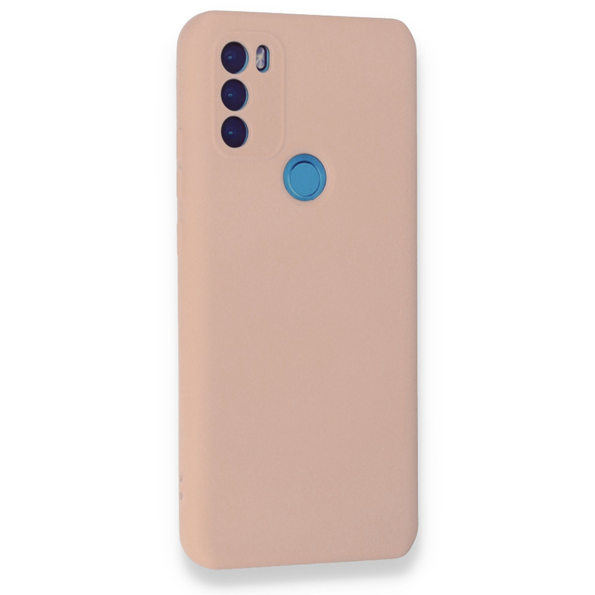 Newface General Mobile GM 21 Plus Kılıf Nano içi Kadife Silikon - Pudra — görsel 8