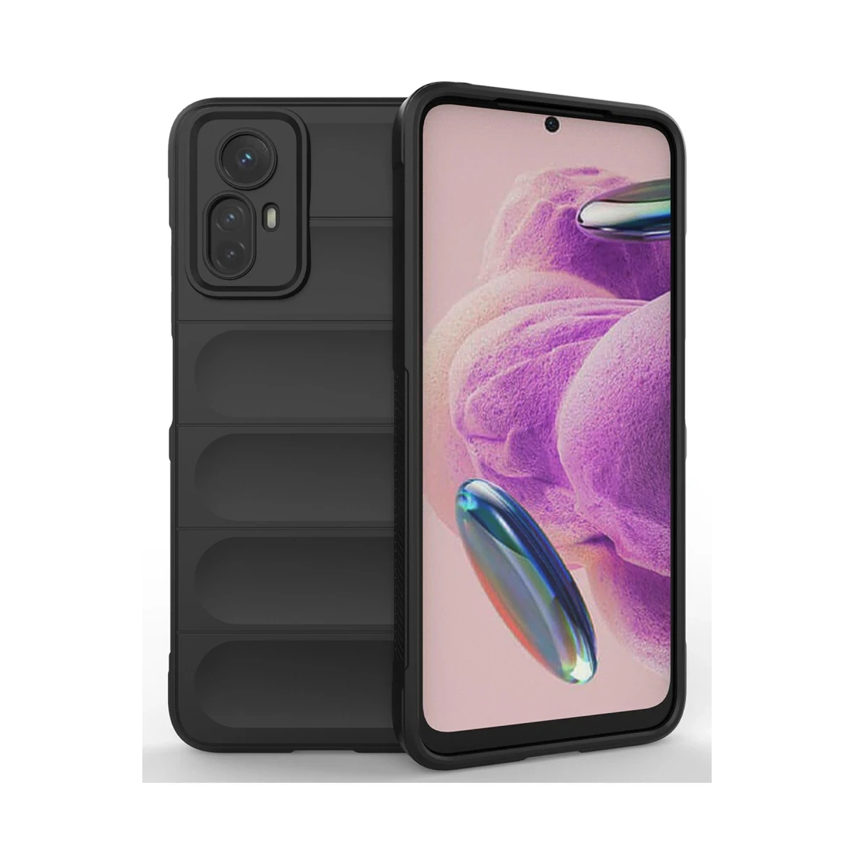 Newface Xiaomi Redmi Note 12S Kılıf Optimum Silikon - Siyah — görsel 6
