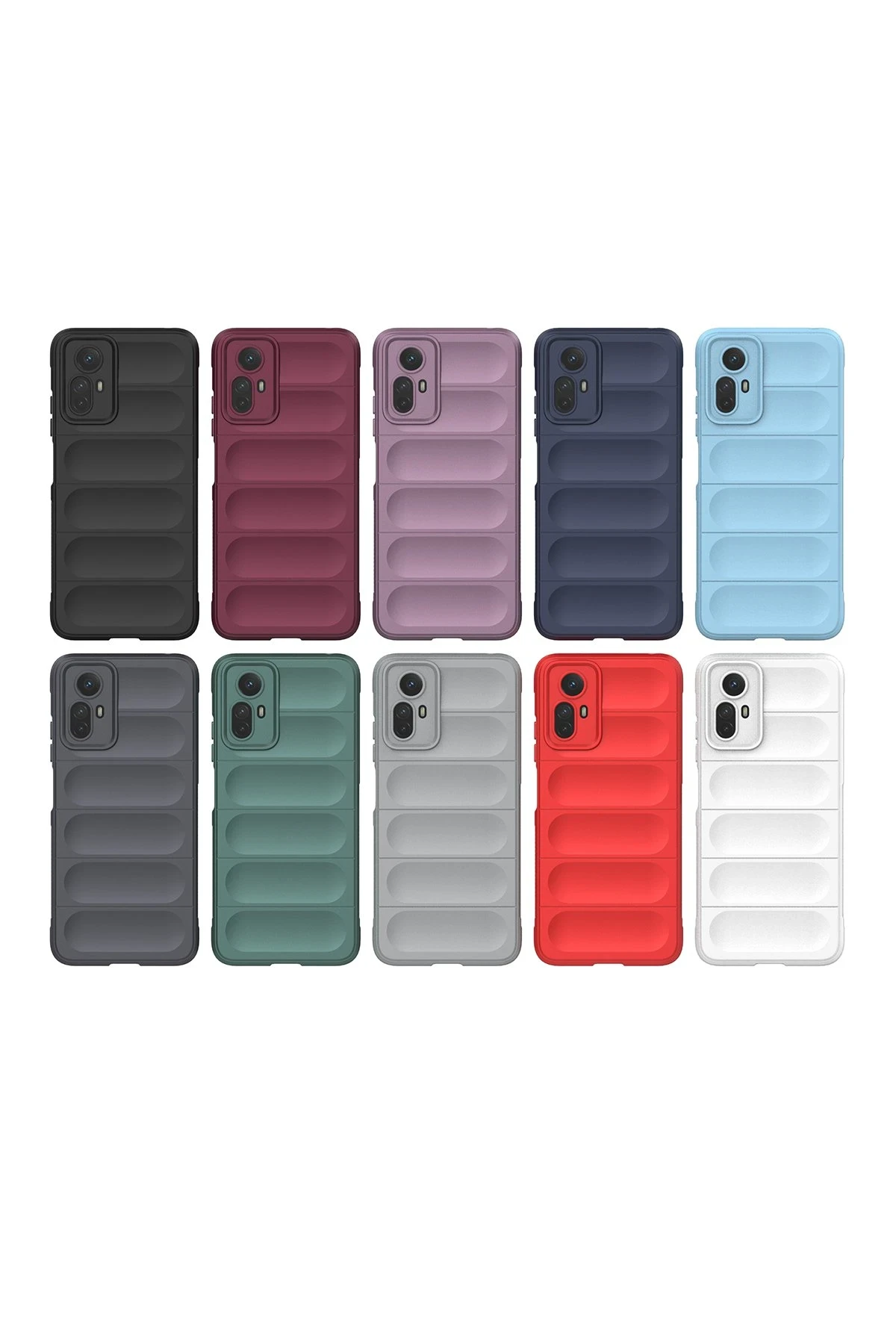 Newface Xiaomi Redmi Note 12S Kılıf Optimum Silikon - Siyah — görsel 3