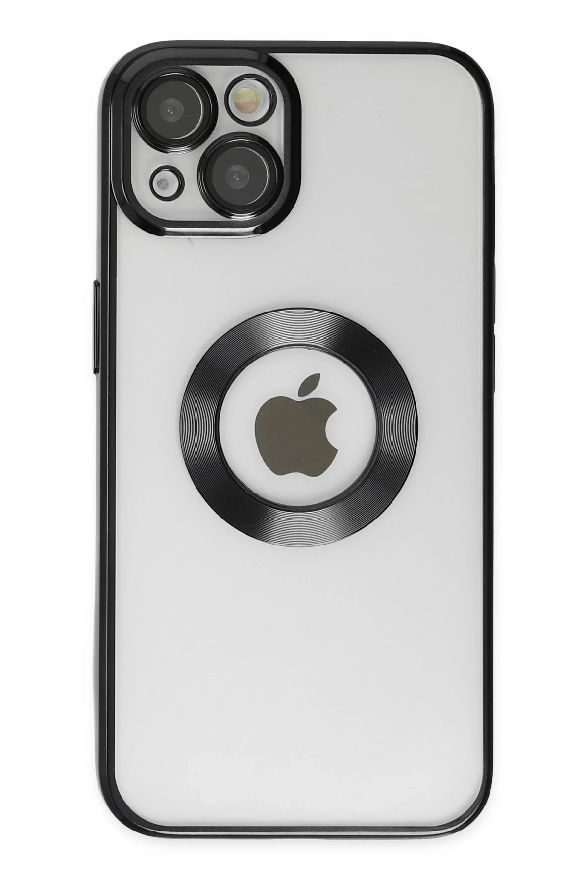 Newface Apple iPhone 14 Kılıf Slot Silikon - Siyah