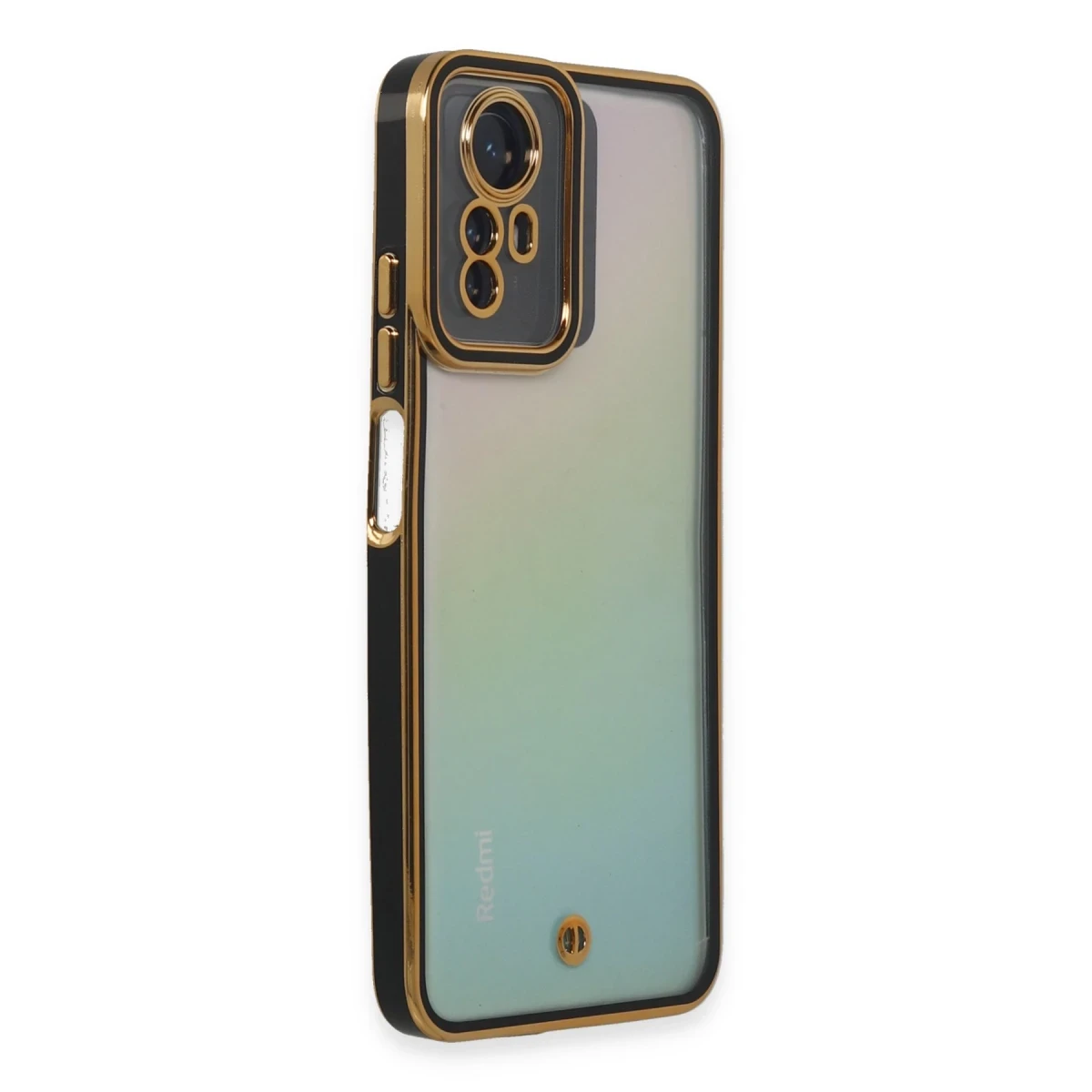 Newface Xiaomi Redmi Note 12S Kılıf Liva Lens Silikon - Siyah — görsel 6