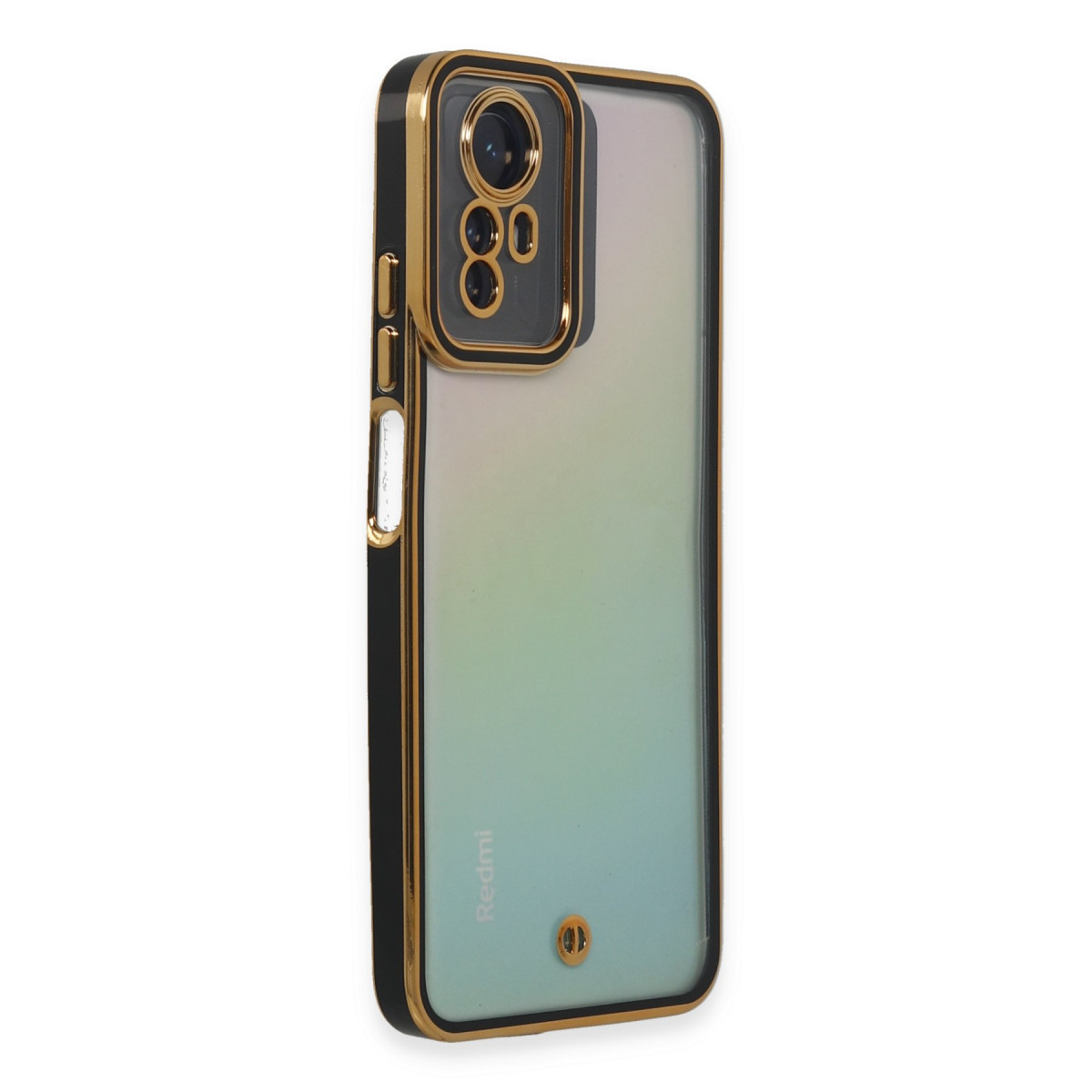 Newface Xiaomi Redmi Note 12S Kılıf Liva Lens Silikon - Siyah — görsel 10