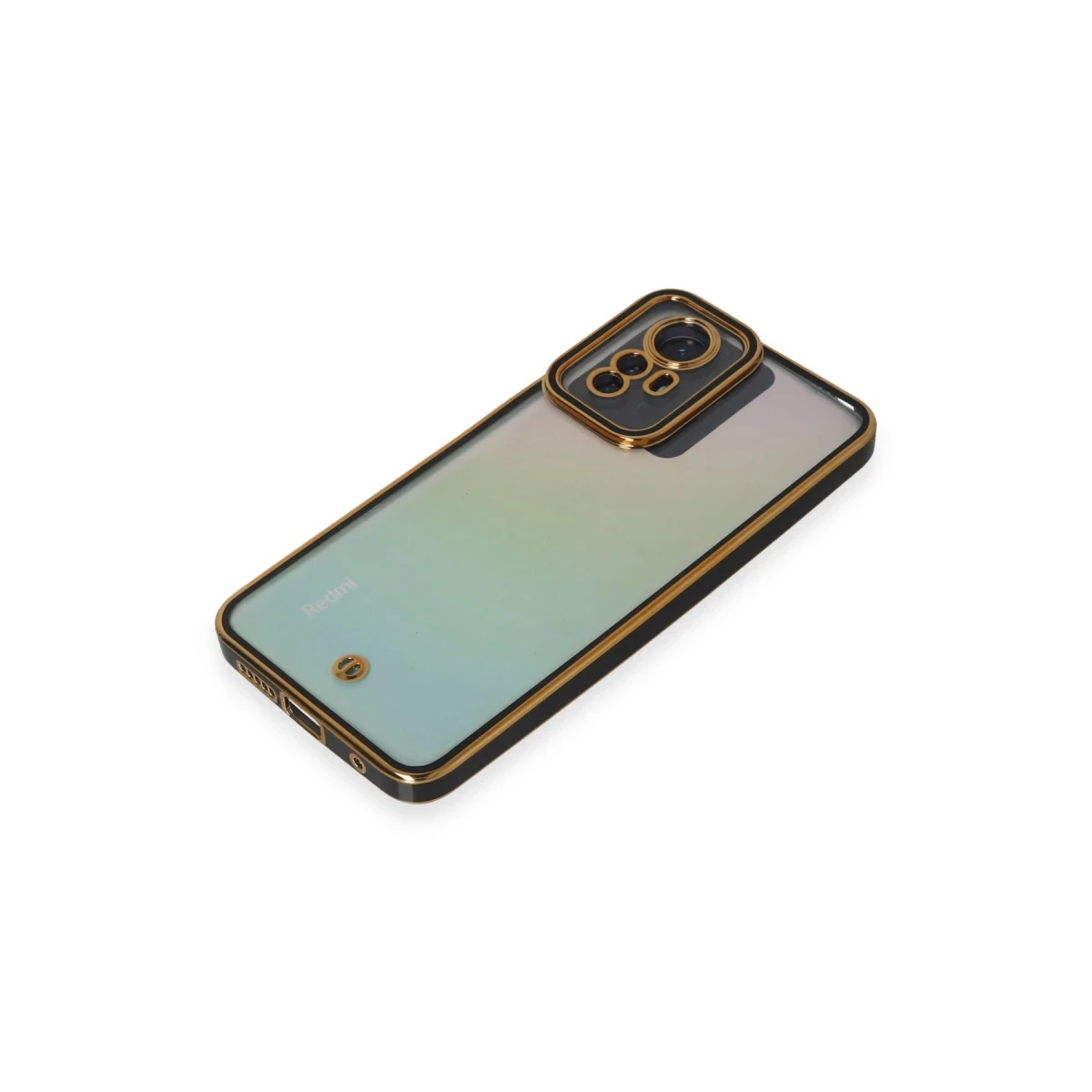 Newface Xiaomi Redmi Note 12S Kılıf Liva Lens Silikon - Siyah — görsel 8