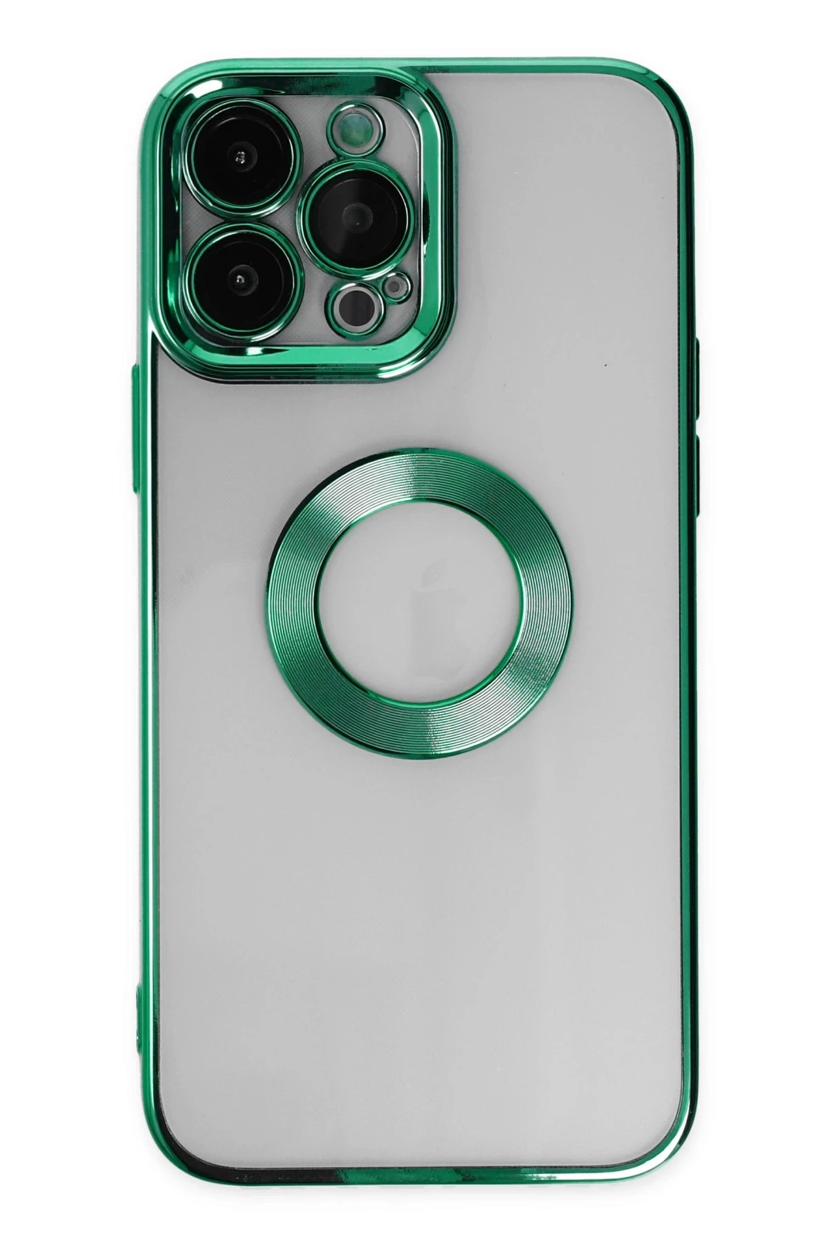 Newface iPhone 14 Pro Max Kılıf Slot Silikon - Köknar Yeşili