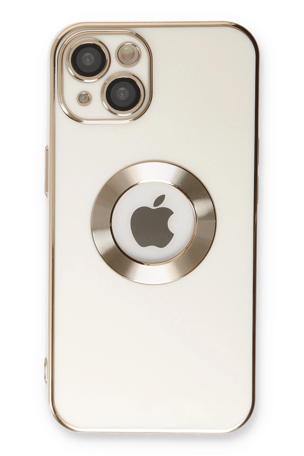 Newface iPhone 14 Plus Kılıf Store Silikon - Beyaz