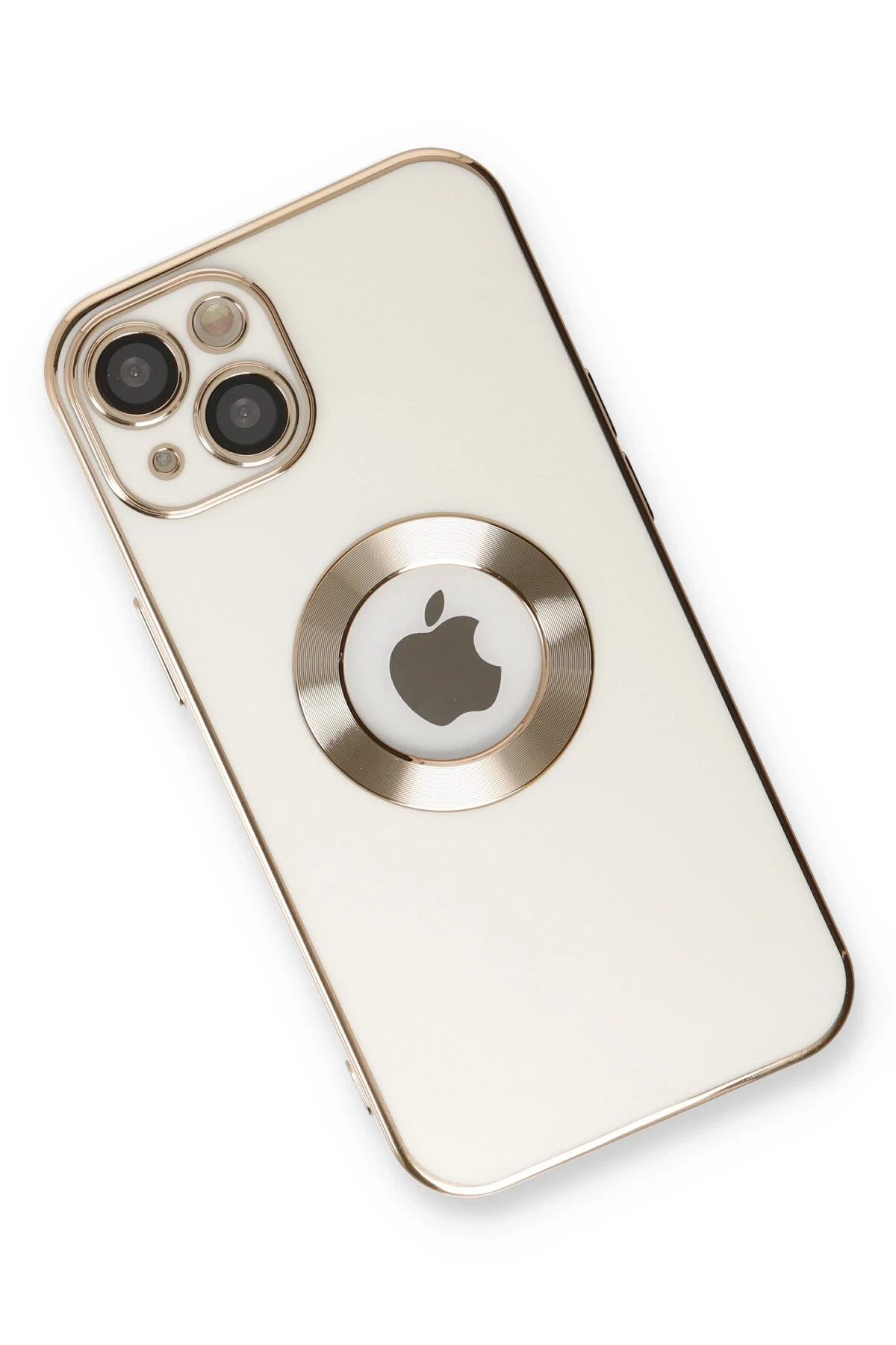 Newface iPhone 14 Plus Kılıf Store Silikon - Beyaz