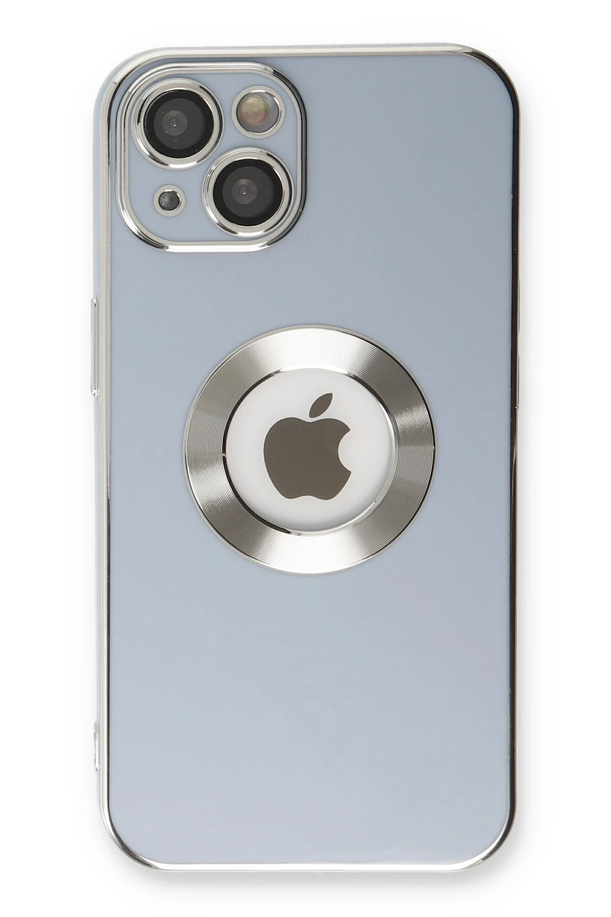 Newface iPhone 14 Plus Kılıf Store Silikon - Sierra Blue