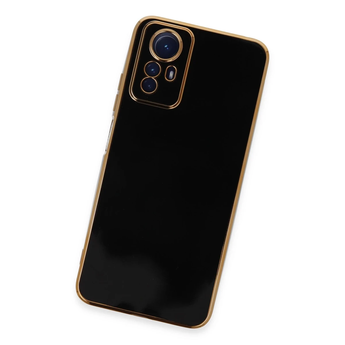 Newface Xiaomi Redmi Note 12S Kılıf Volet Silikon - Siyah — görsel 9
