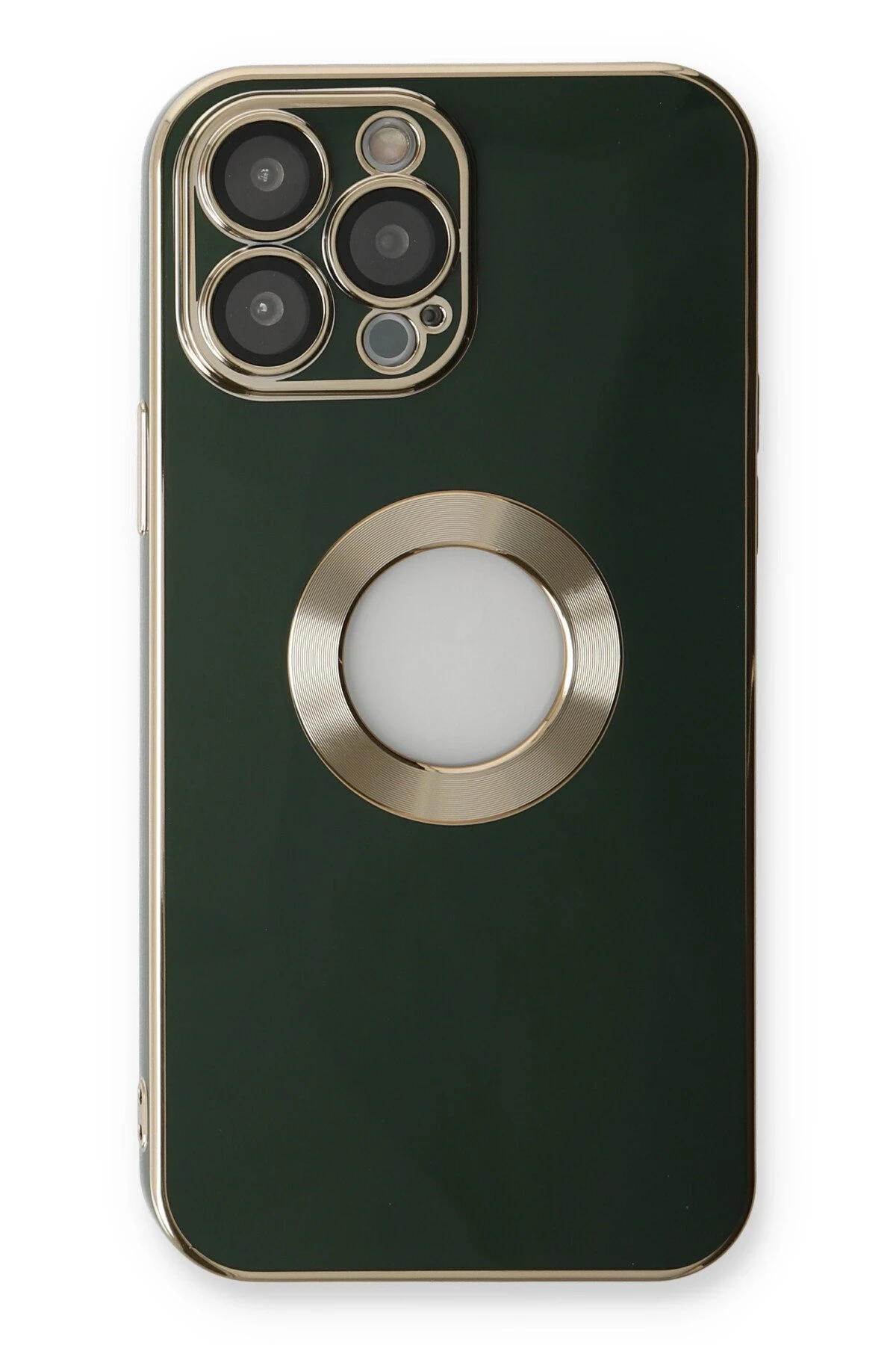 Newface iPhone 14 Pro Max Kılıf Store Silikon - Yeşil