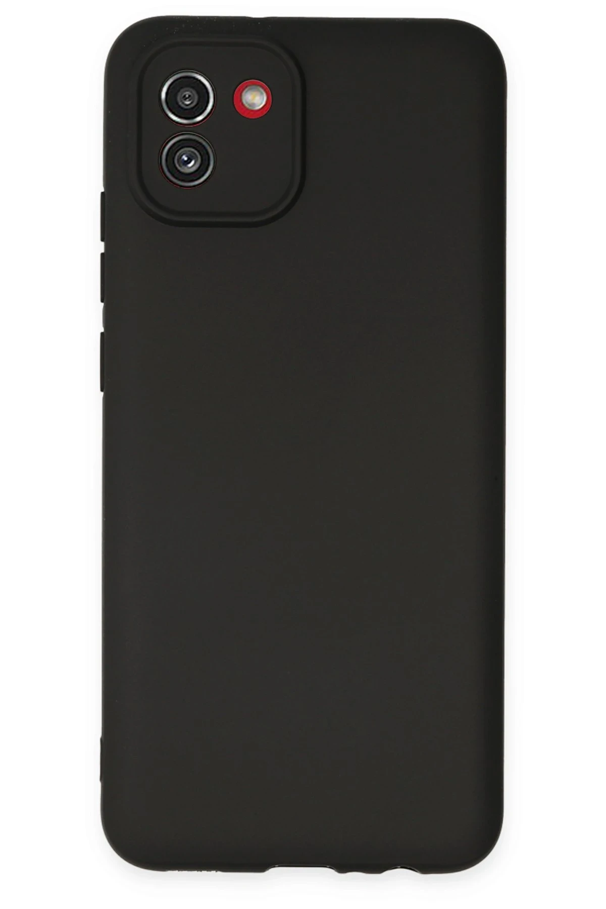 Newface Samsung Galaxy A03 Kılıf First Silikon - Siyah
