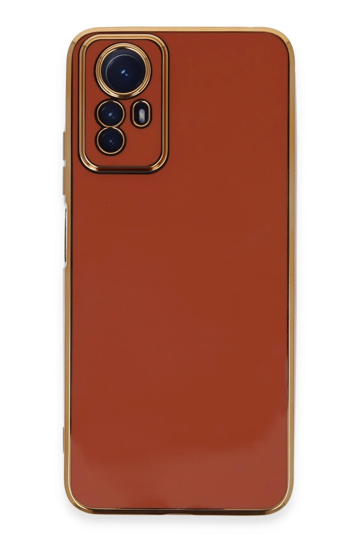 Newface Xiaomi Redmi Note 12S Kılıf Volet Silikon - Kırmızı