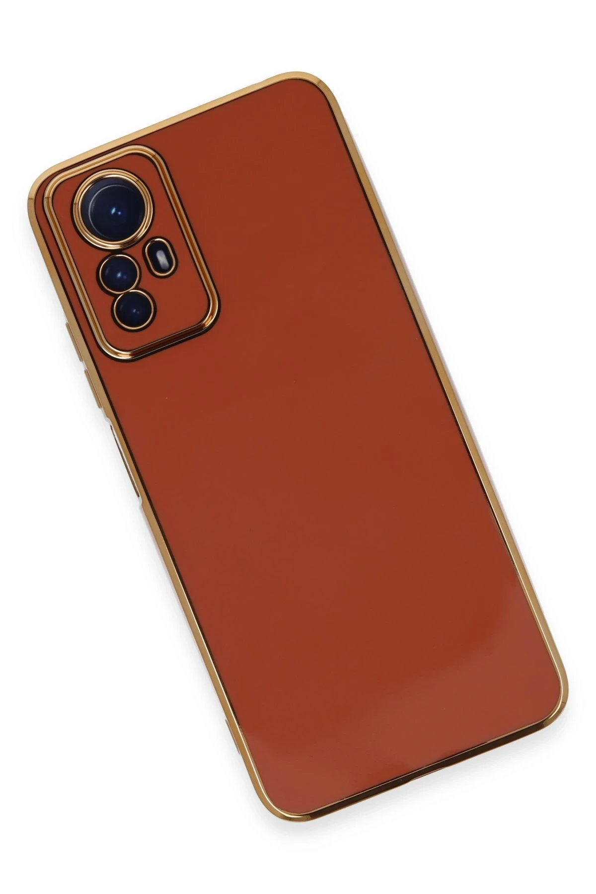 Newface Xiaomi Redmi Note 12S Kılıf Volet Silikon - Kırmızı