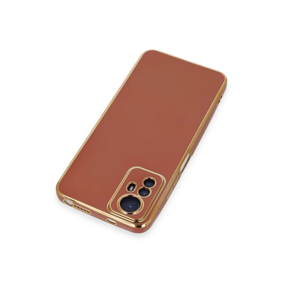 Newface Xiaomi Redmi Note 12S Kılıf Volet Silikon - Kırmızı