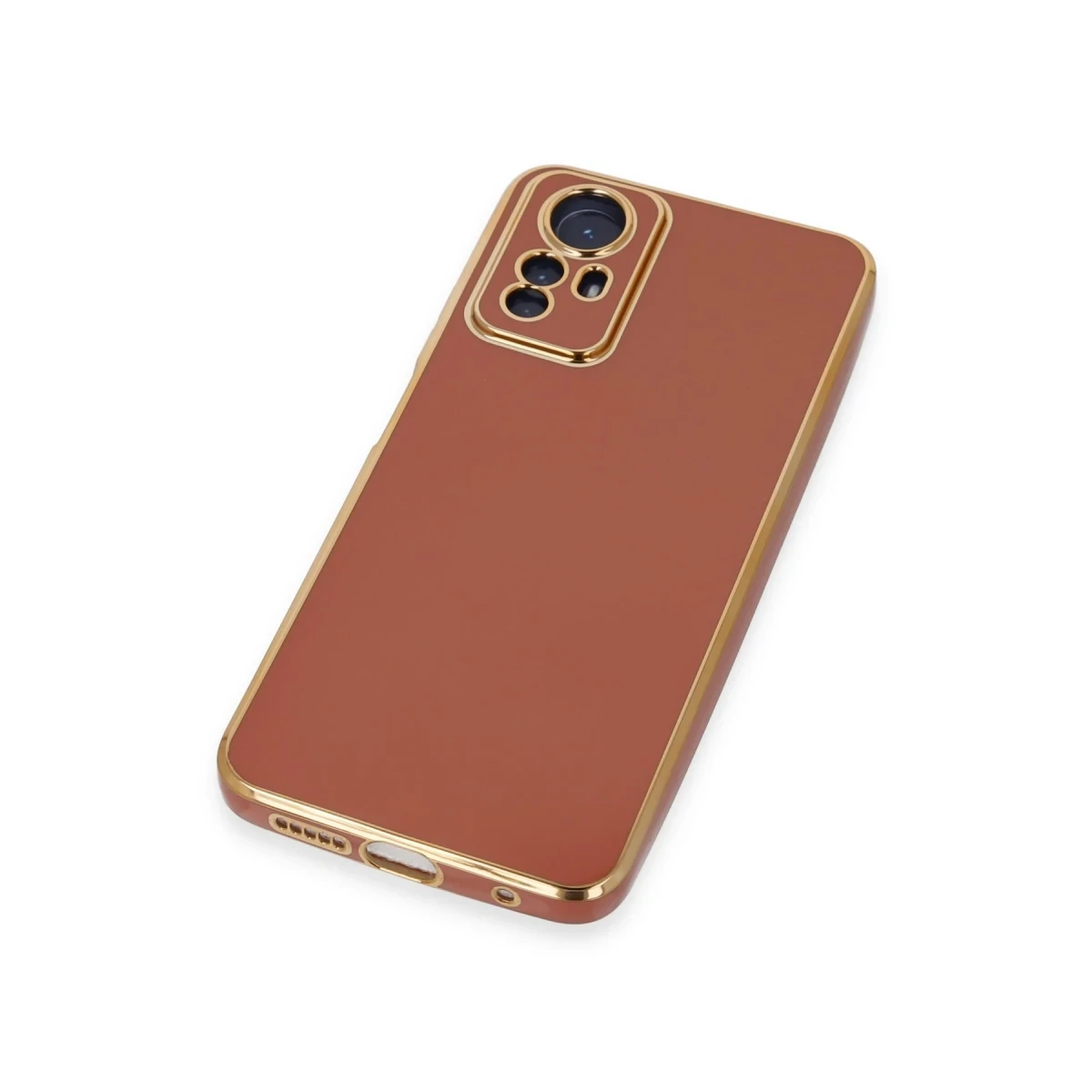 Newface Xiaomi Redmi Note 12S Kılıf Volet Silikon - Kırmızı
