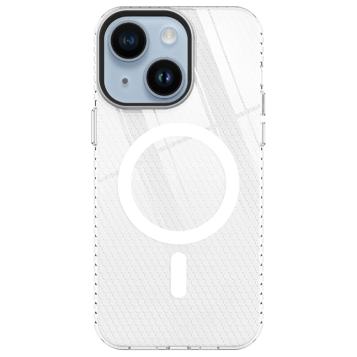 Newface Apple iPhone 14 Plus Kılıf Beta Magneticsafe Silikon - Şeffaf — görsel 2