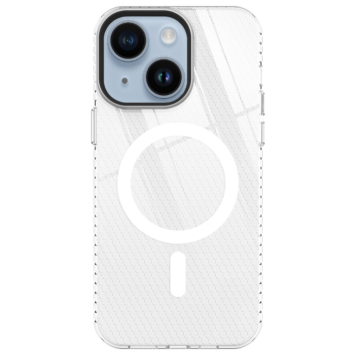 Newface Apple iPhone 14 Plus Kılıf Beta Magneticsafe Silikon - Şeffaf — görsel 3