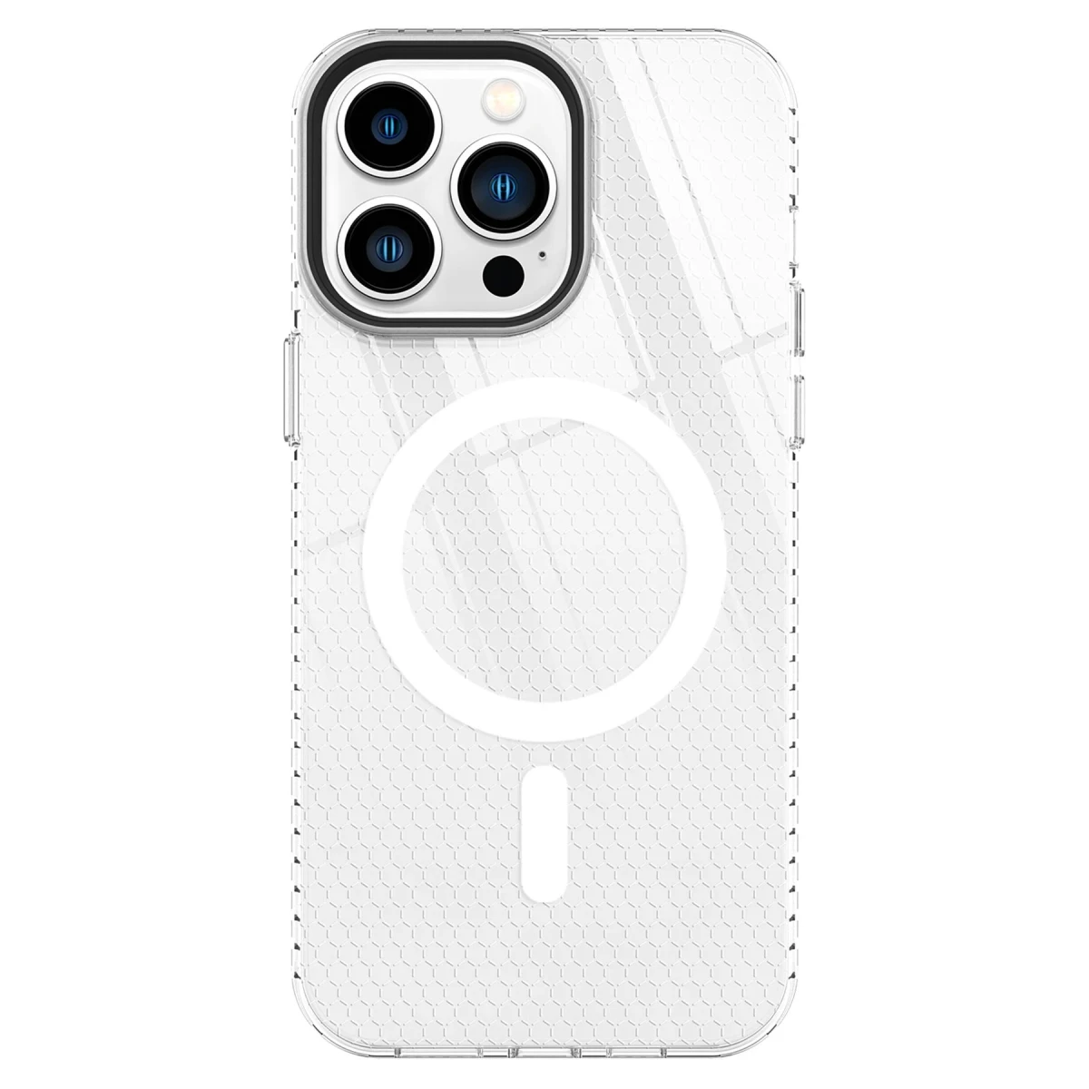 Newface Apple iPhone 14 Pro Kılıf Beta Magneticsafe Silikon - Şeffaf — görsel 9