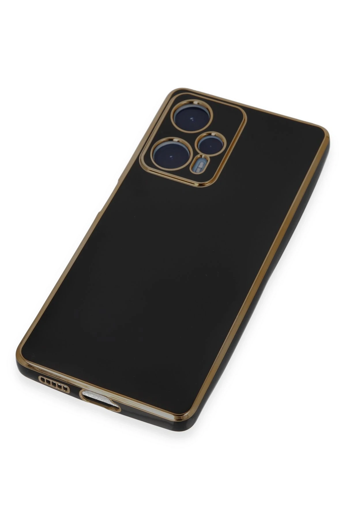 Newface Xiaomi Poco F5 Kılıf Volet Silikon - Siyah — görsel 4