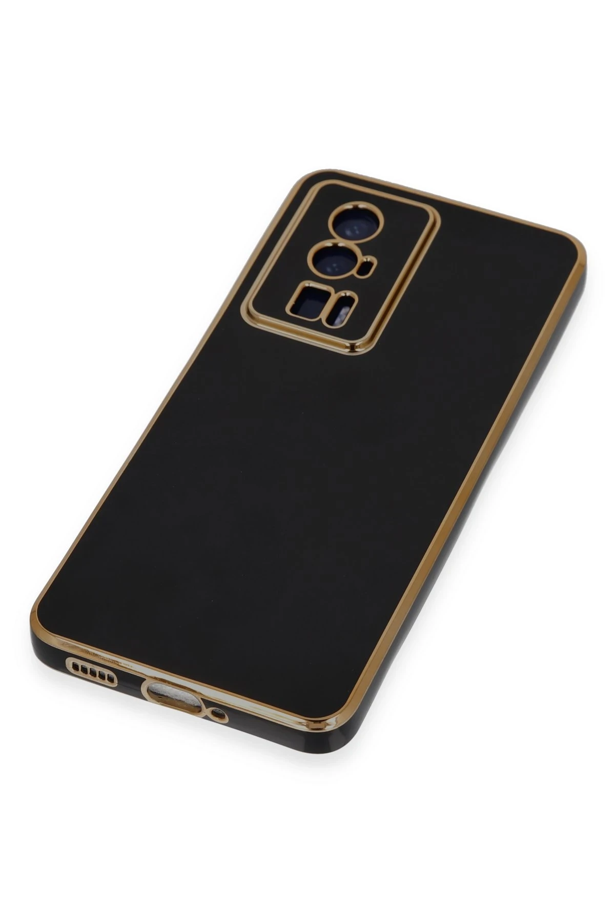 Newface Xiaomi Poco F5 Pro Kılıf Volet Silikon - Siyah — görsel 6