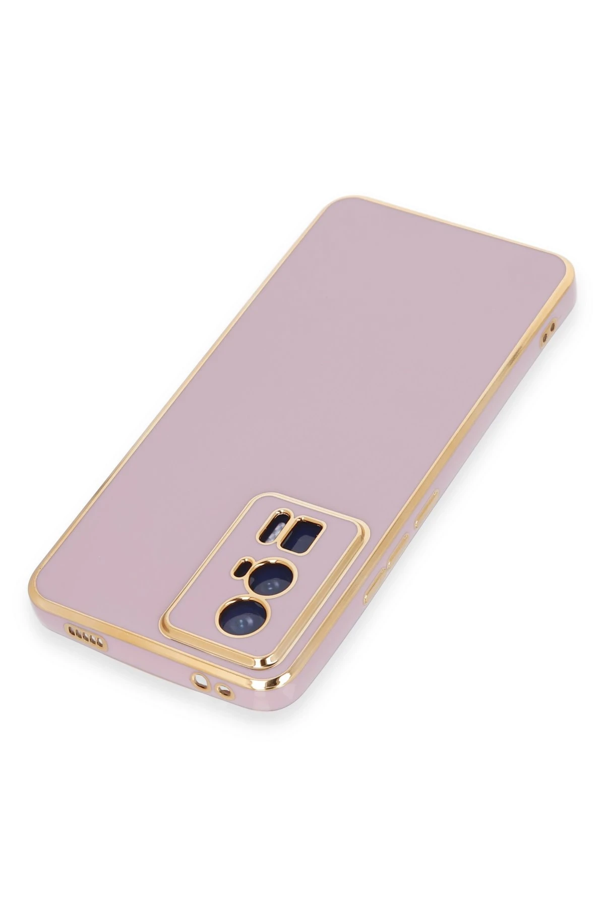 Newface Xiaomi Poco F5 Pro Kılıf Volet Silikon - Mor