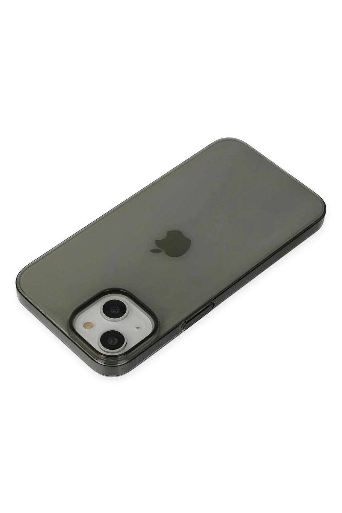 Newface iPhone 14 Plus Kılıf Pc Sert Şeffaf Kapak - Siyah
