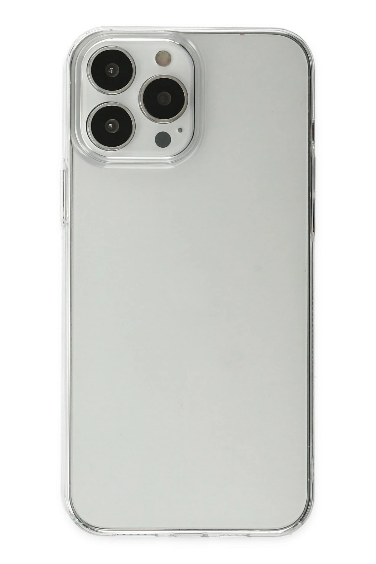 Newface Apple iPhone 14 Pro Kılıf Pc Sert Şeffaf Kapak - Şeffaf