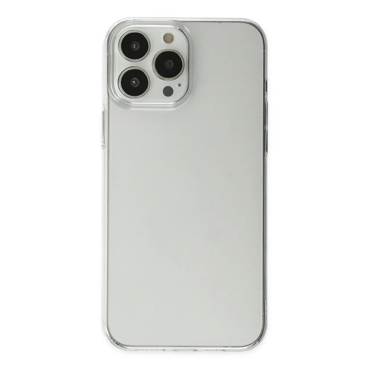 Newface Apple iPhone 14 Pro Kılıf Pc Sert Şeffaf Kapak - Şeffaf — görsel 6