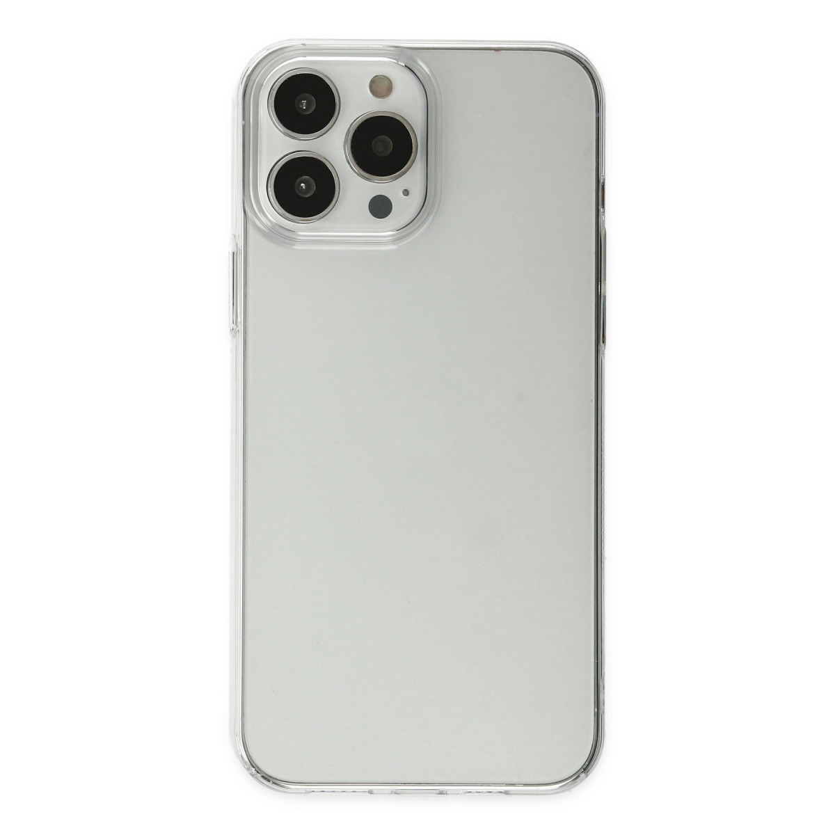 Newface Apple iPhone 14 Pro Kılıf Pc Sert Şeffaf Kapak - Şeffaf — görsel 11