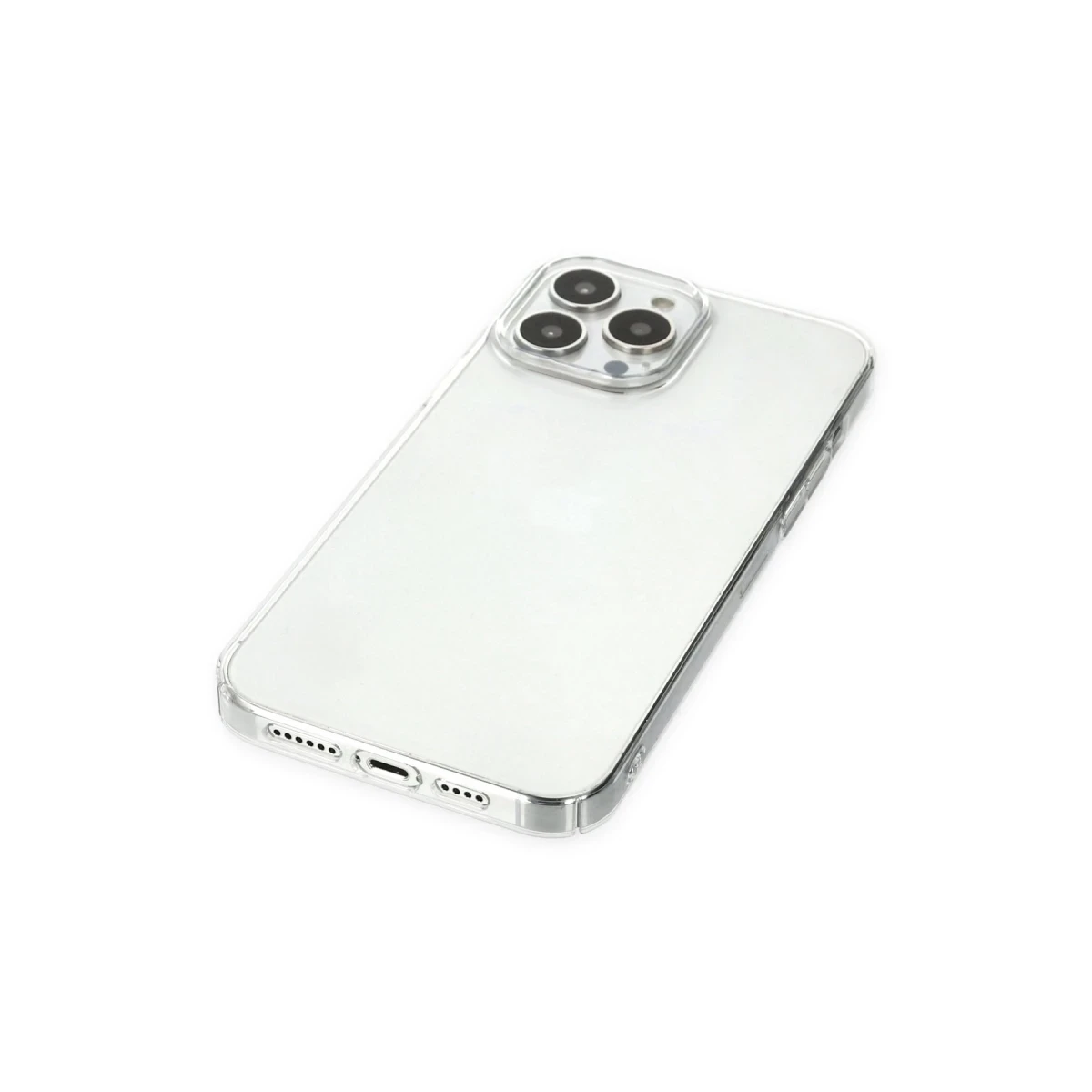 Newface Apple iPhone 14 Pro Kılıf Pc Sert Şeffaf Kapak - Şeffaf — görsel 9