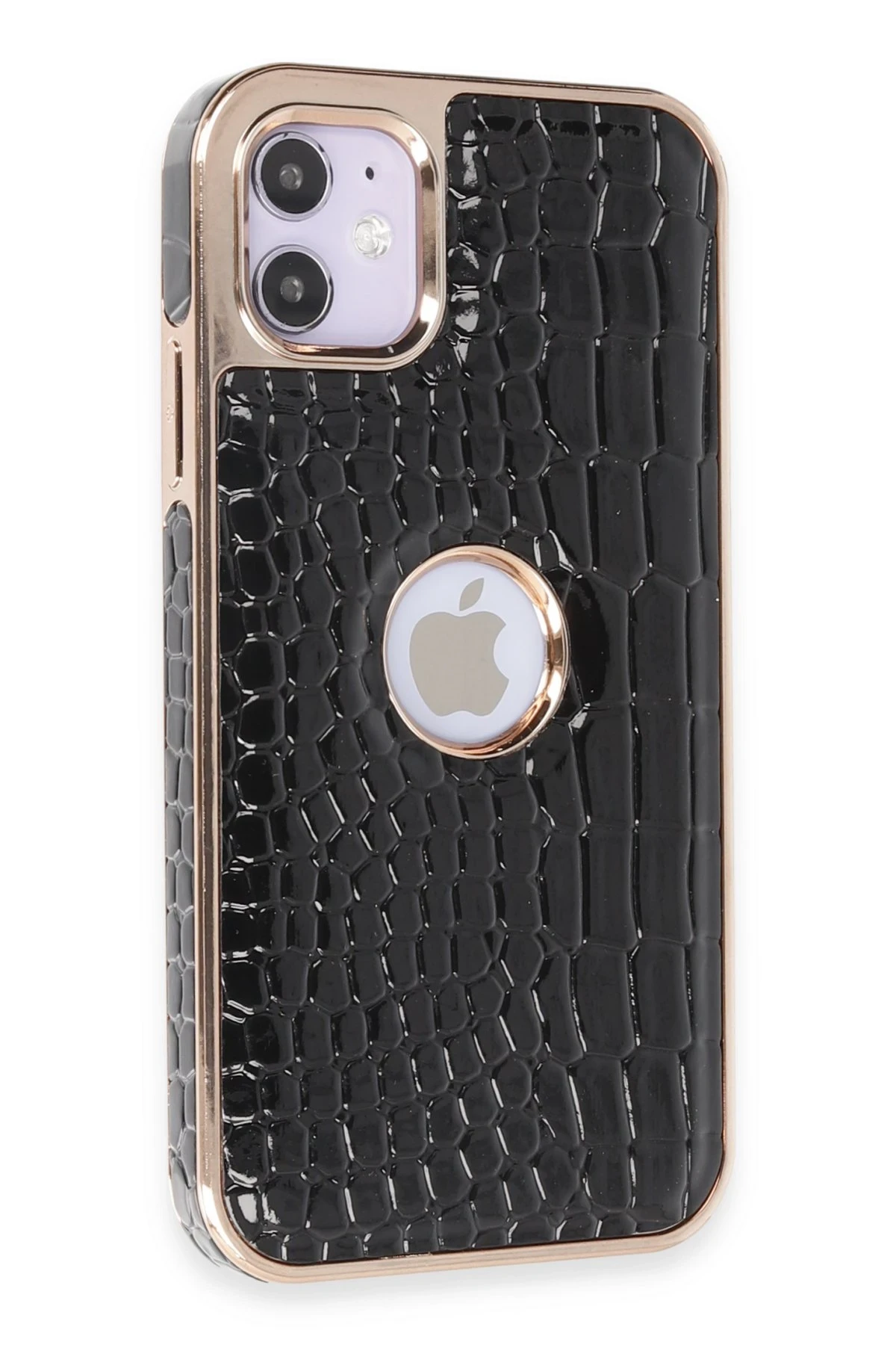 Newface Apple iPhone 11 Kılıf Snake Kapak - Siyah