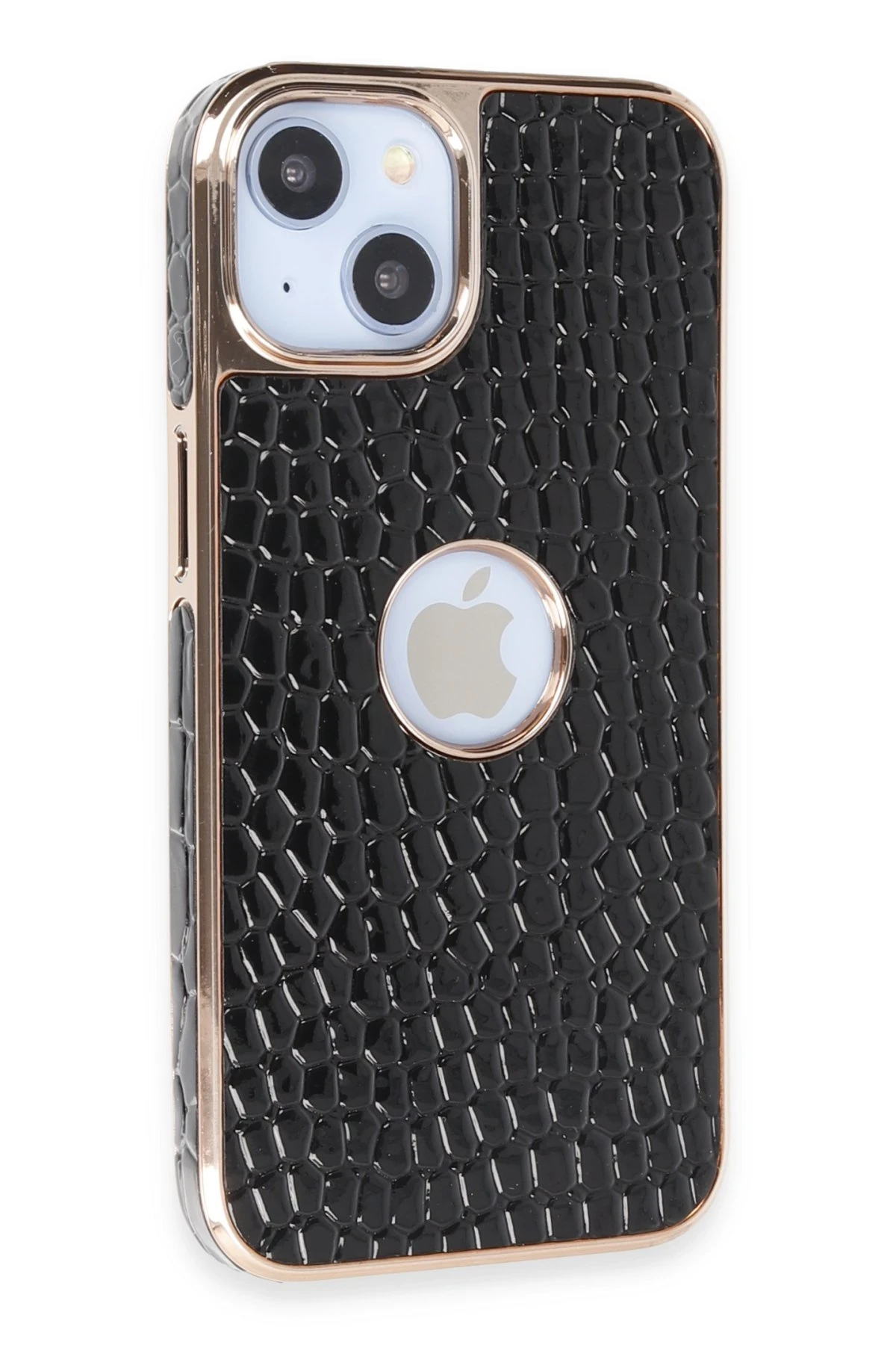 Newface Apple iPhone 14 Kılıf Snake Kapak - Siyah