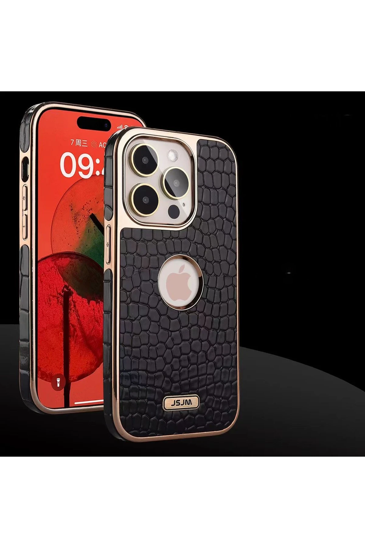 Newface Apple iPhone 14 Kılıf Snake Kapak - Siyah — görsel 5
