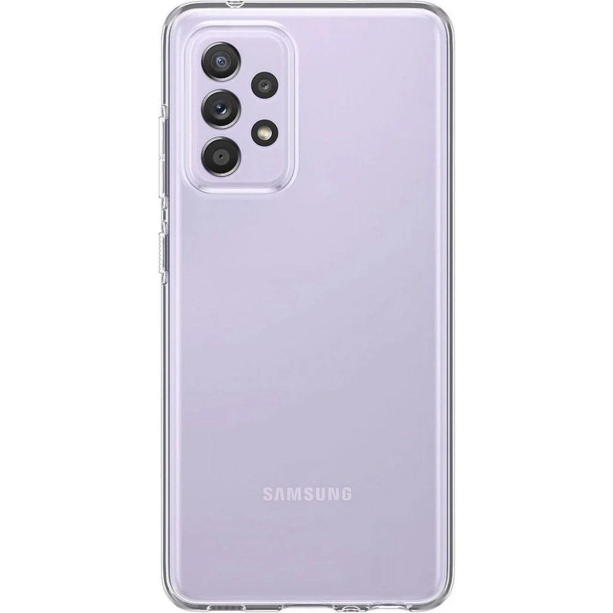 Newface Samsung Galaxy A72 Kılıf Lüx Şeffaf Silikon — görsel 4