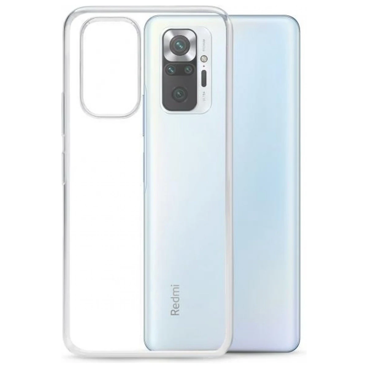 Newface Xiaomi Redmi Note 10 Kılıf Lüx Şeffaf Silikon — görsel 2
