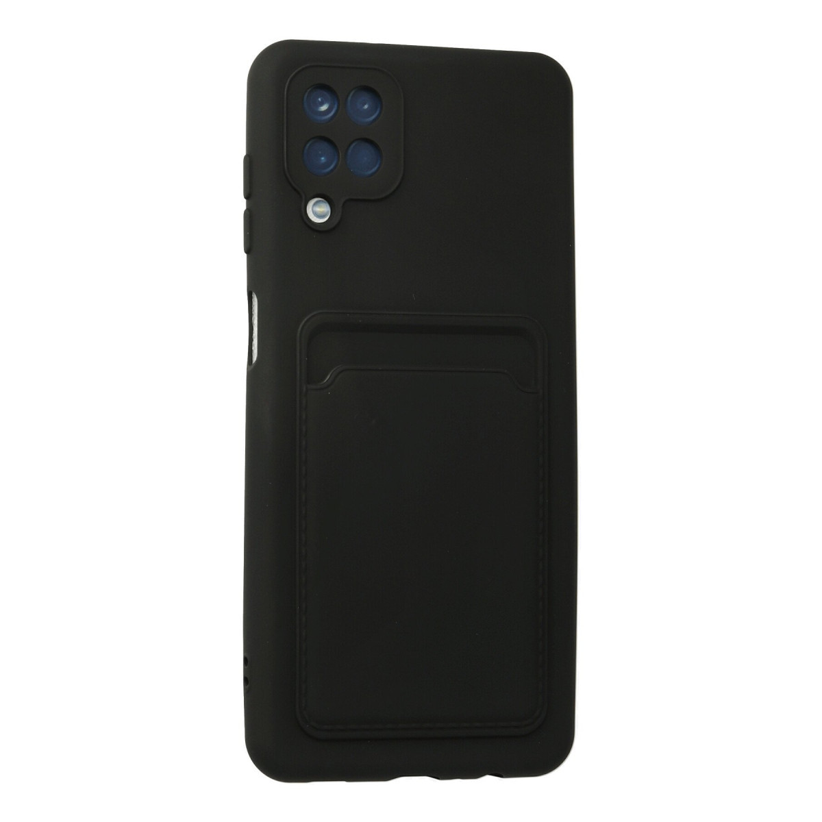 Newface Samsung Galaxy A12 Kılıf Kelvin Kartvizitli Silikon - Siyah — görsel 8
