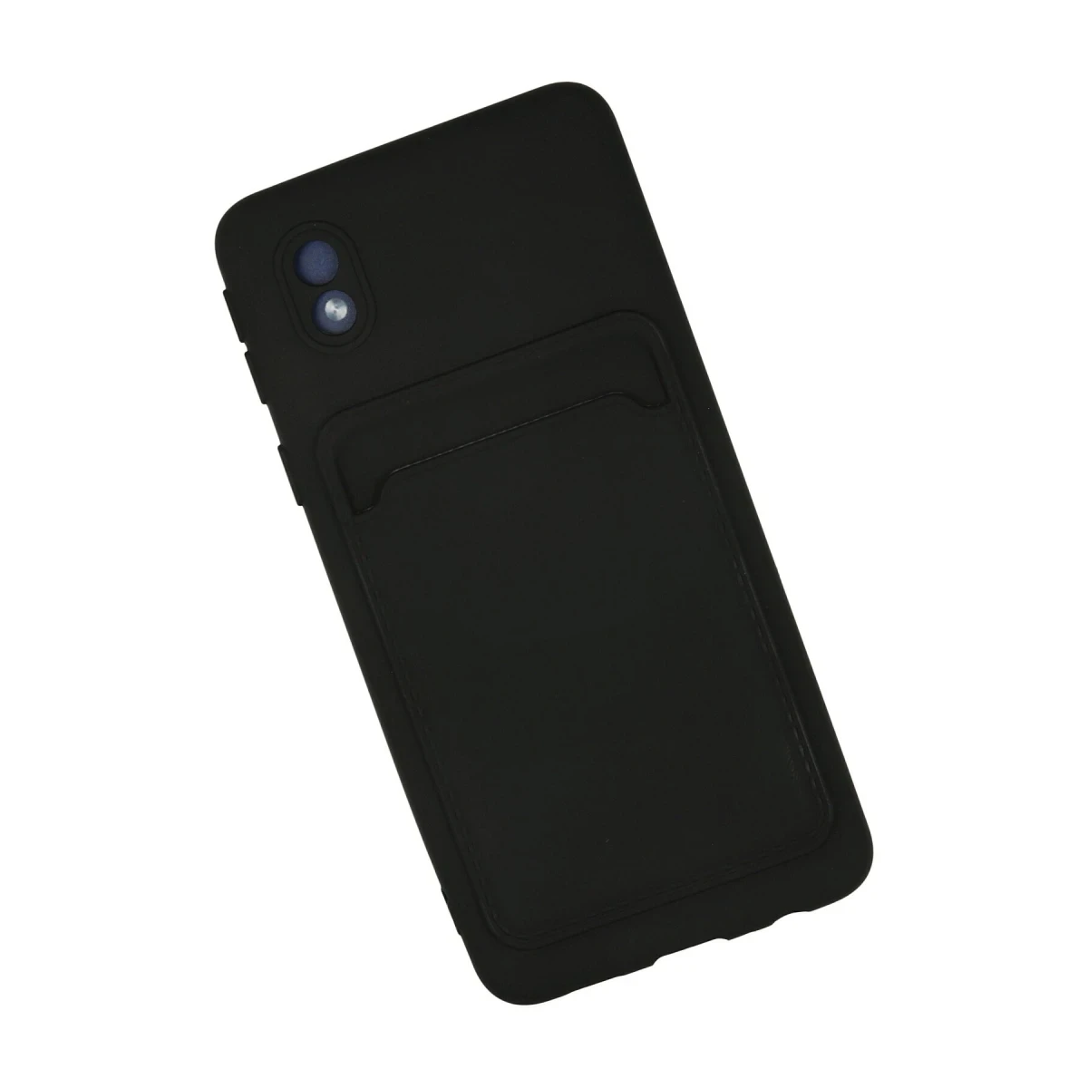 Newface Samsung Galaxy A01 Core Kılıf Kelvin Kartvizitli Silikon - Siyah — görsel 5