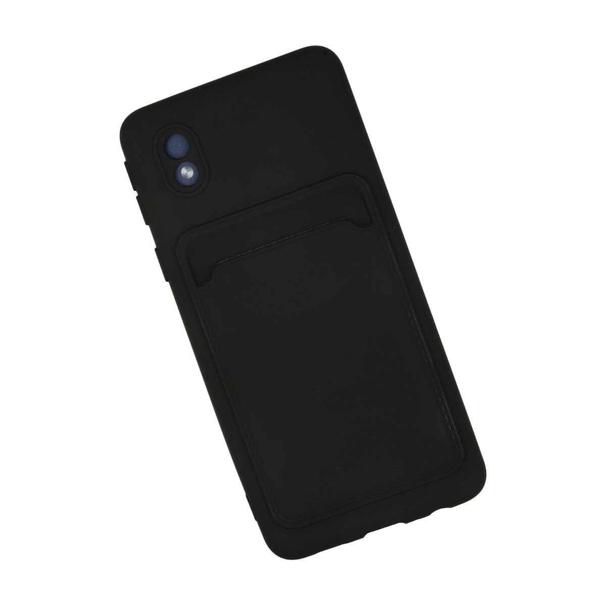 Newface Samsung Galaxy A01 Core Kılıf Kelvin Kartvizitli Silikon - Siyah — görsel 8