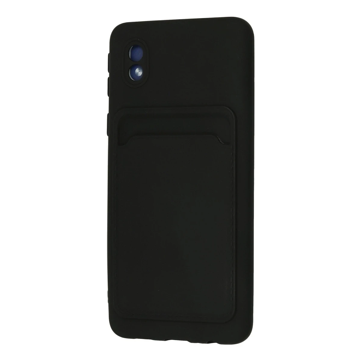 Newface Samsung Galaxy A01 Core Kılıf Kelvin Kartvizitli Silikon - Siyah — görsel 6