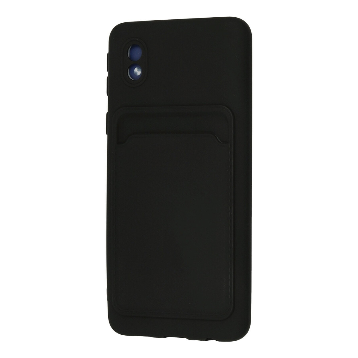 Newface Samsung Galaxy A01 Core Kılıf Kelvin Kartvizitli Silikon - Siyah — görsel 9