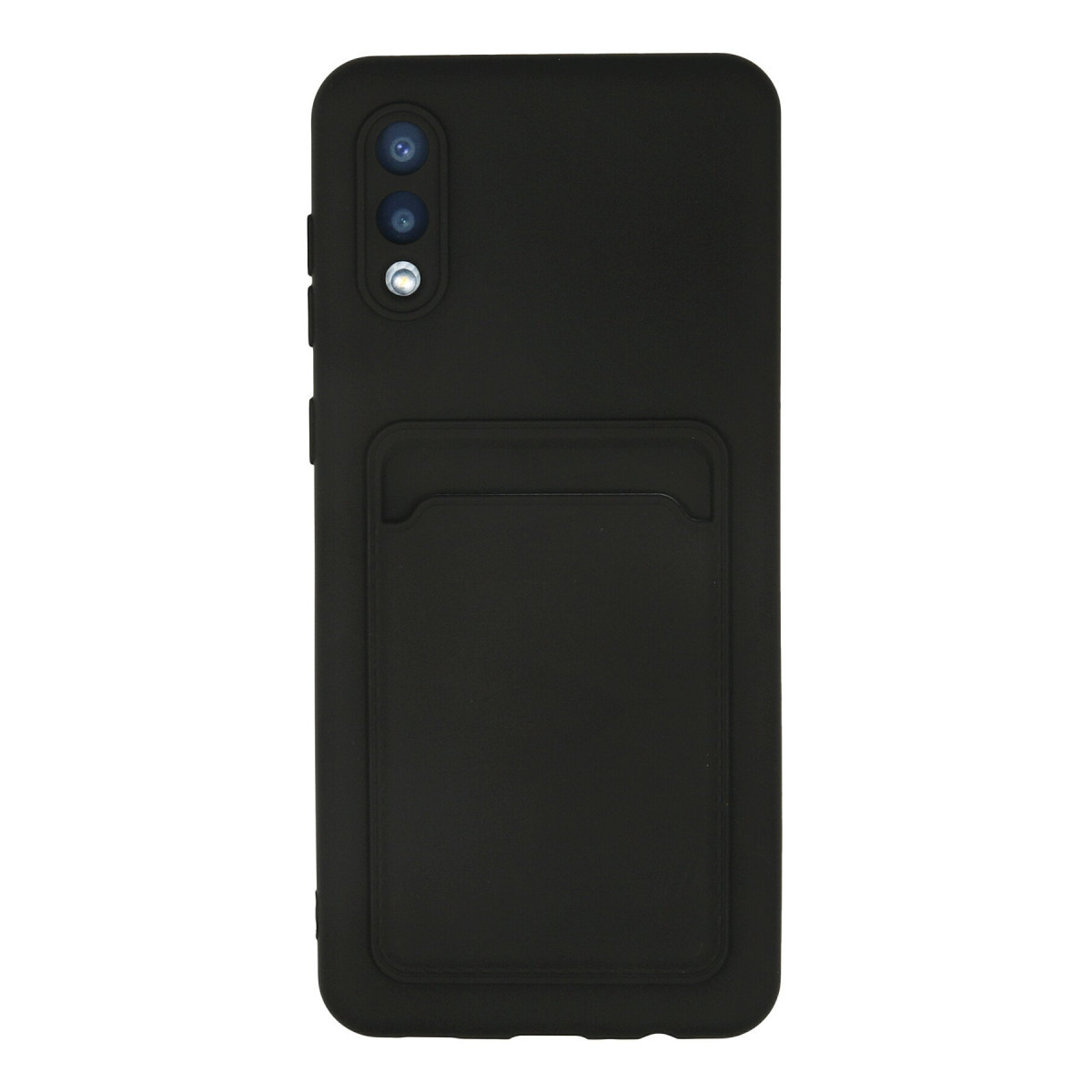 Newface Samsung Galaxy A02 Kılıf Kelvin Kartvizitli Silikon - Siyah — görsel 7