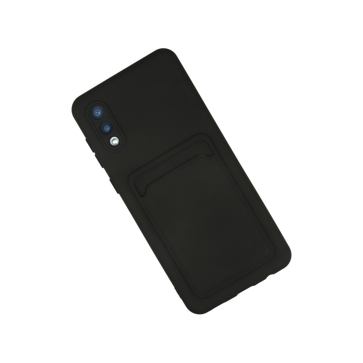 Newface Samsung Galaxy A02 Kılıf Kelvin Kartvizitli Silikon - Siyah — görsel 8