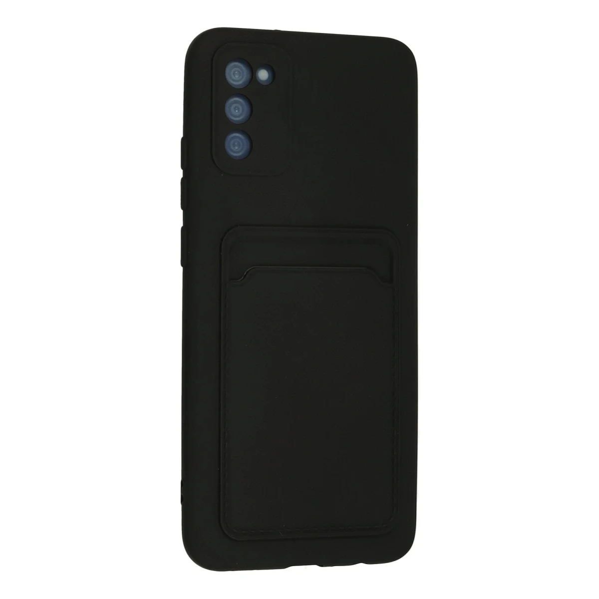 Newface Samsung Galaxy A02S Kılıf Kelvin Kartvizitli Silikon - Siyah — görsel 6