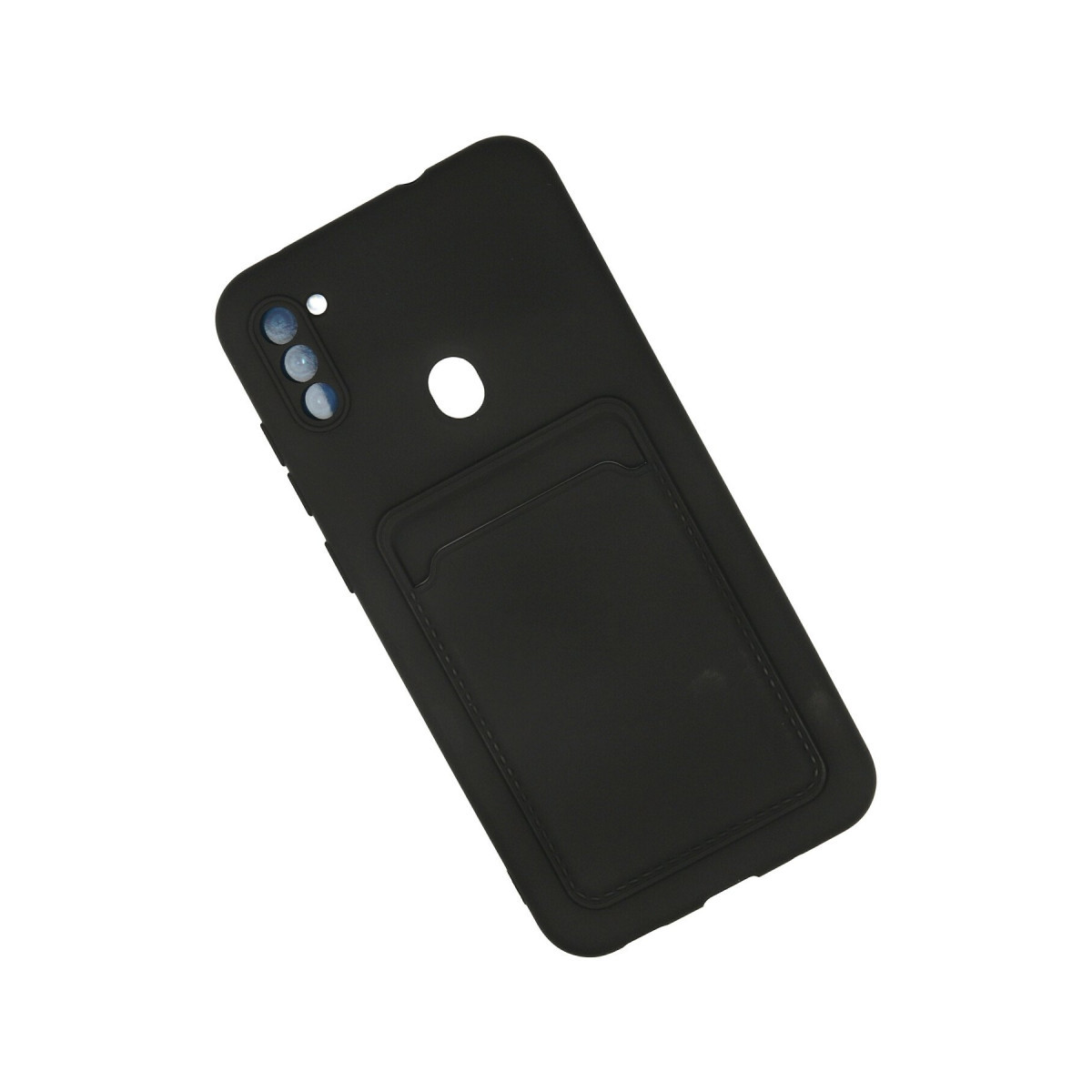 Newface Samsung Galaxy A11 Kılıf Kelvin Kartvizitli Silikon - Siyah — görsel 8