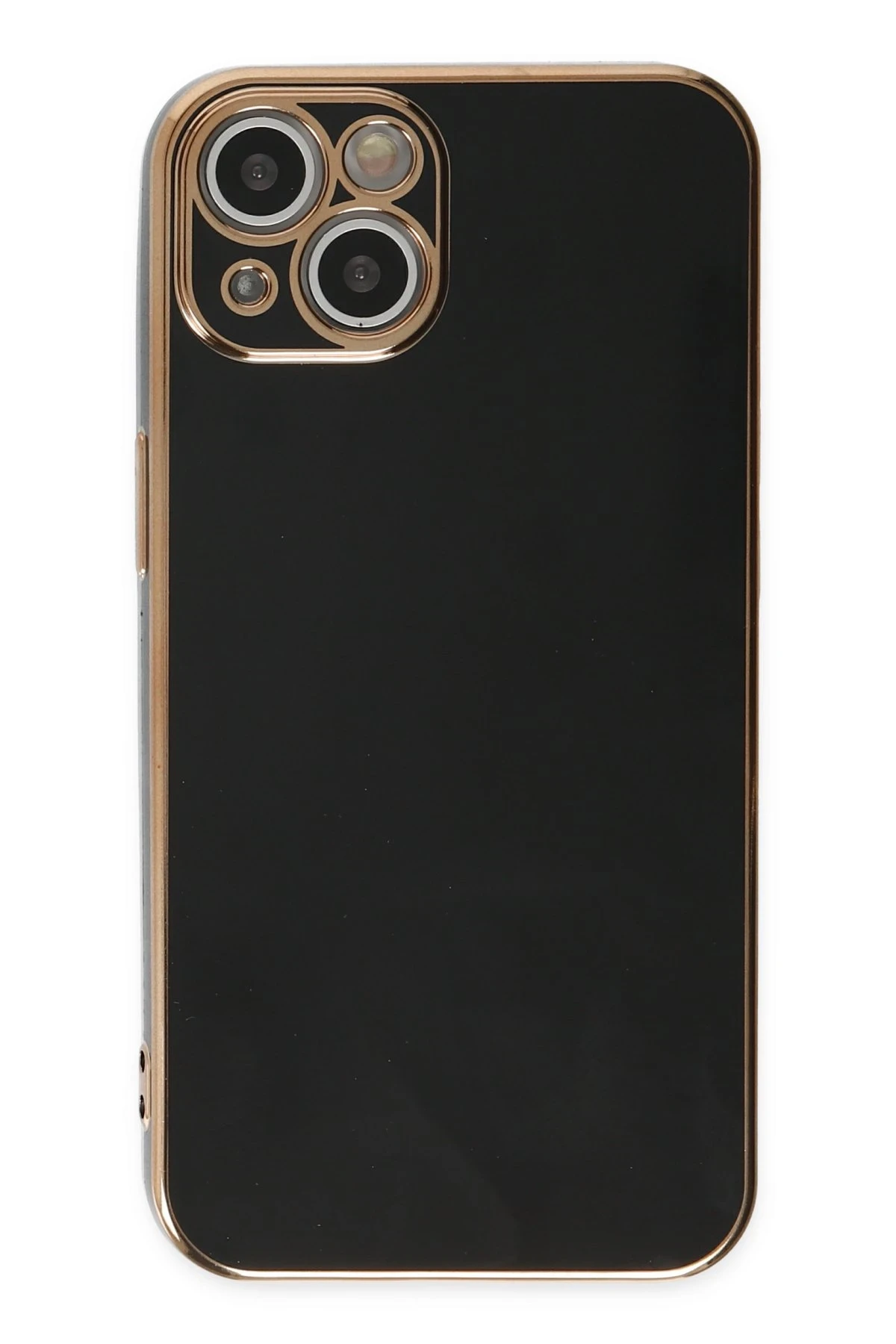 Newface iPhone 14 Kılıf Volet Silikon - Siyah