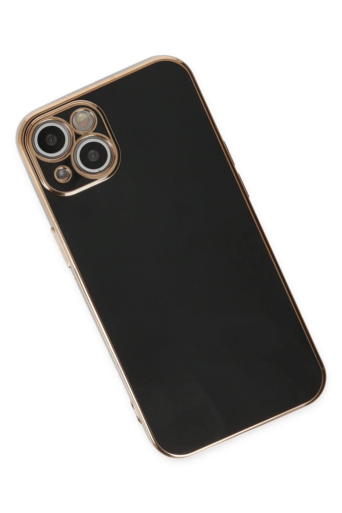 Newface iPhone 14 Plus Kılıf Volet Silikon - Siyah