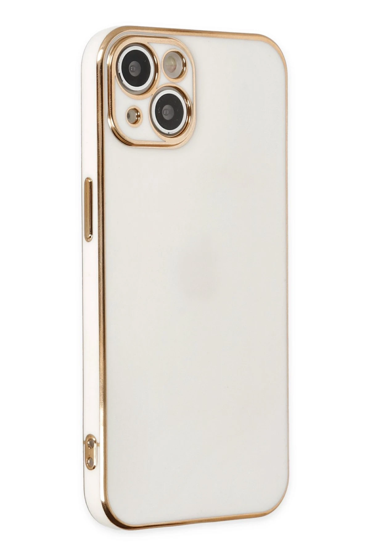 Newface iPhone 14 Plus Kılıf Volet Silikon - Beyaz