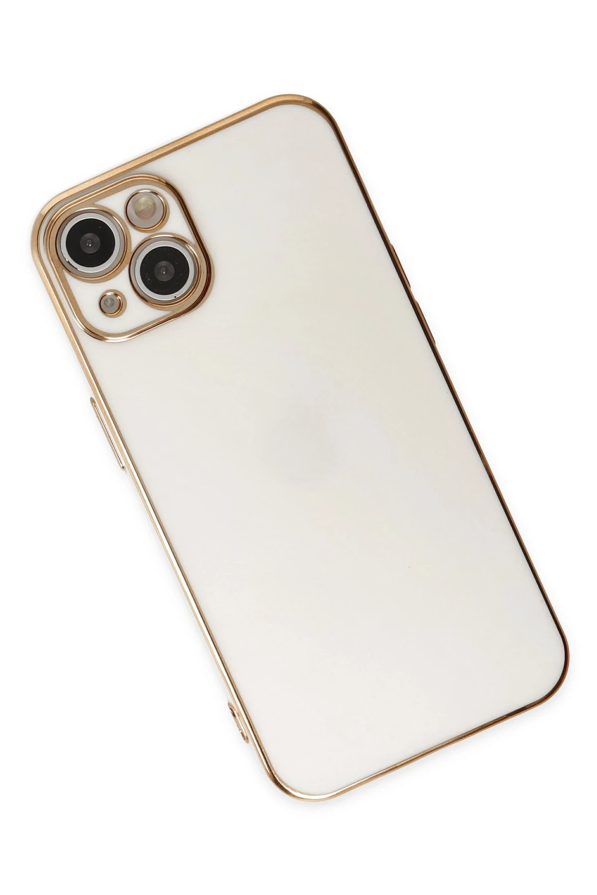 Newface iPhone 14 Plus Kılıf Volet Silikon - Beyaz