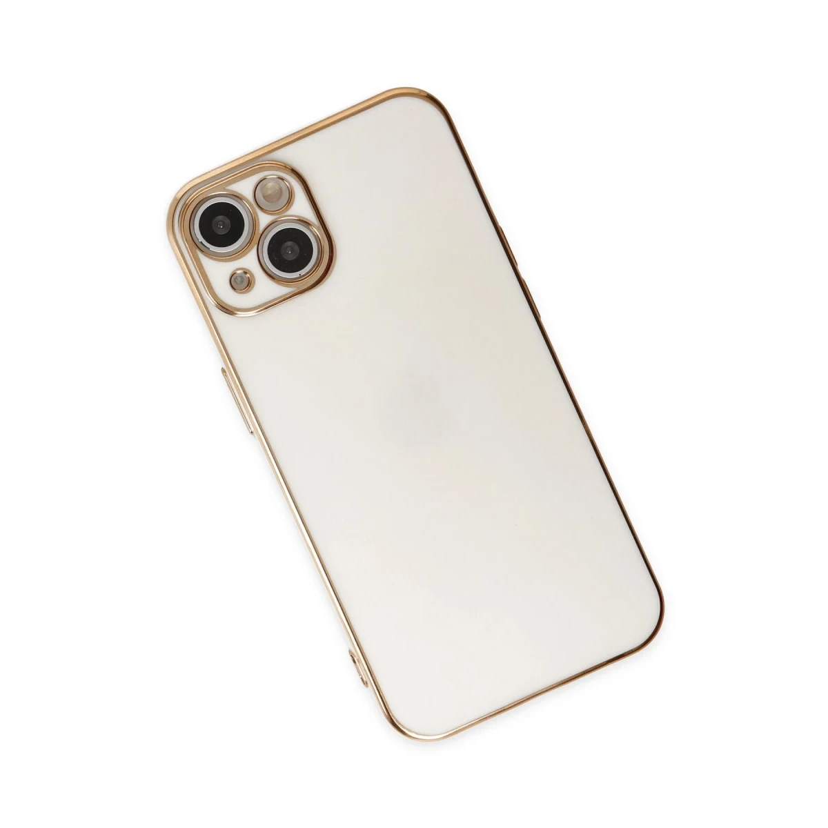 Newface Apple iPhone 14 Plus Kılıf Volet Silikon - Beyaz