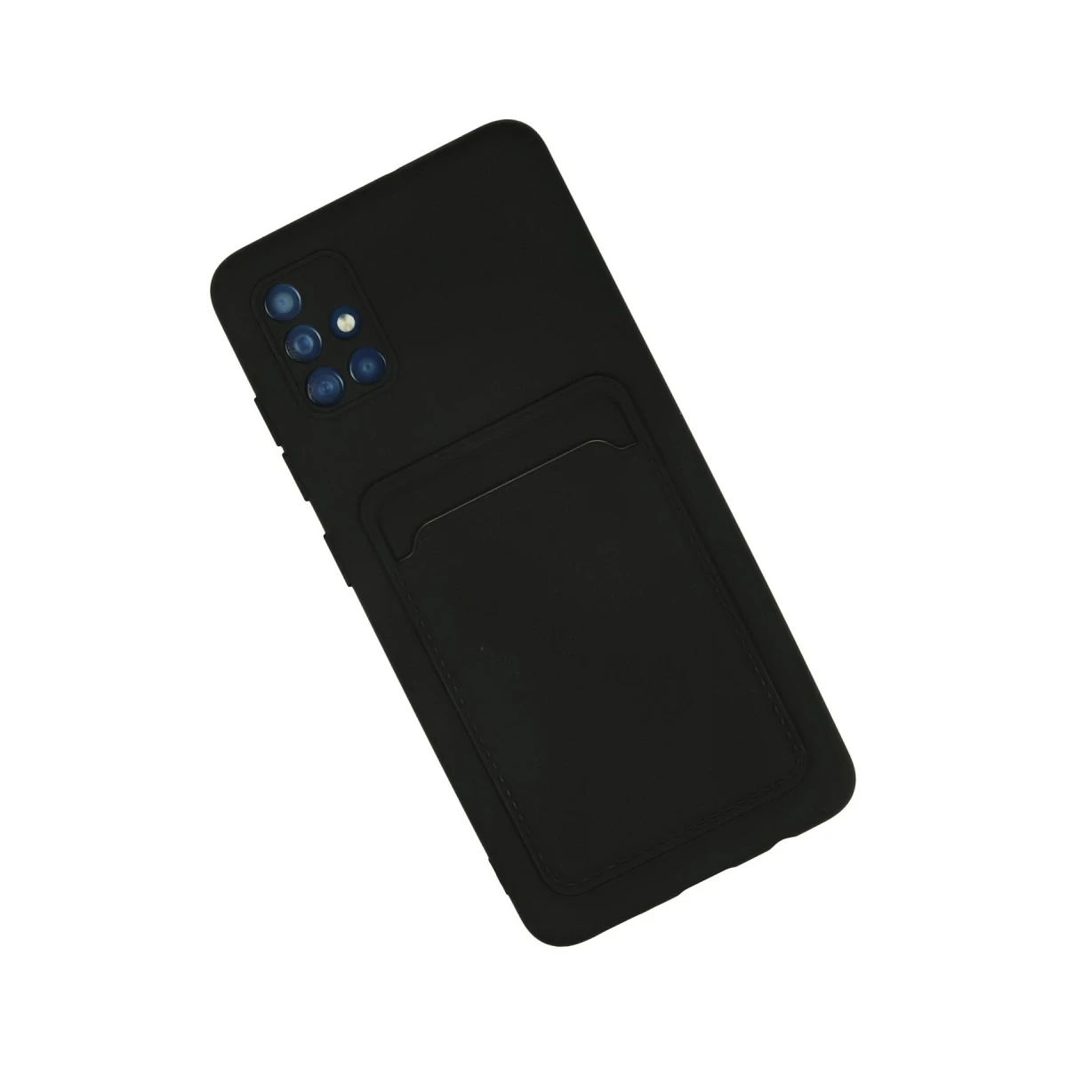 Newface Samsung Galaxy A51 Kılıf Kelvin Kartvizitli Silikon - Siyah — görsel 5