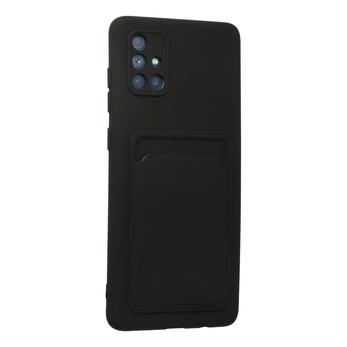 Newface Samsung Galaxy A71 Kılıf Kelvin Kartvizitli Silikon - Siyah — görsel 8